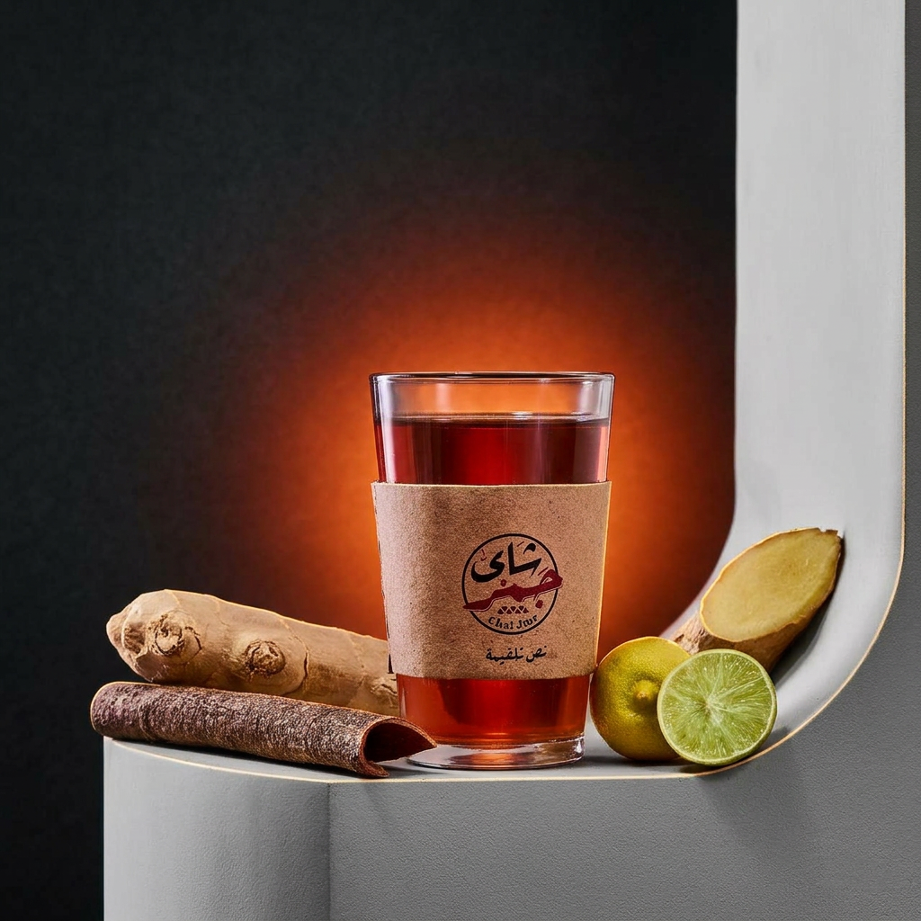 Chai Jmr red tea with ginger, cinnamon and lime